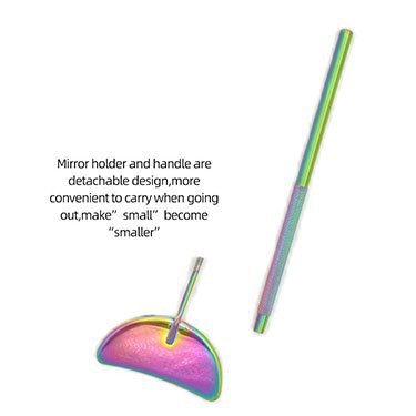 detachable eyelash mirror