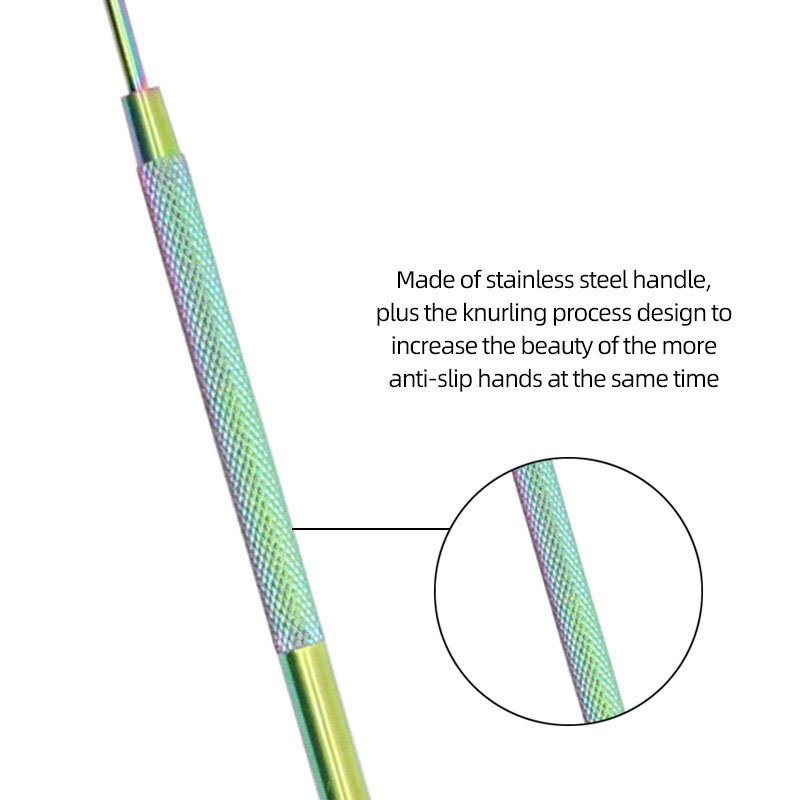 stainless steel eyelash mirror